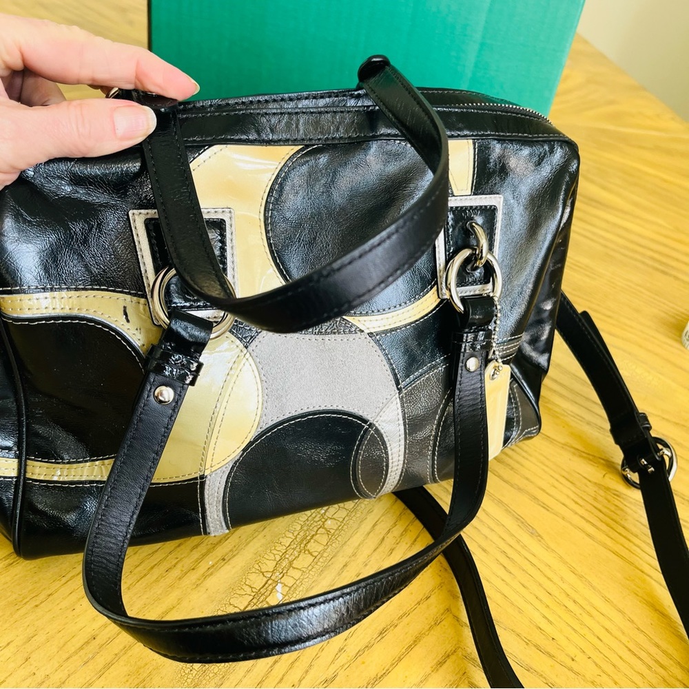 Coach Patent Leather Purse - Picture 11 of 16